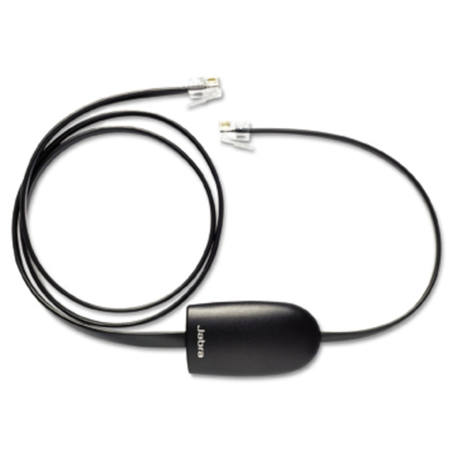 Easy to deploy. The Jabra Link 14201 series is optimized for use with all leading desk phone systems that provide EHS functionality and enables plug-and-play remote call control functionality with your cordless headset.  150 Meter/450 Feet Wireless Freedom. The Jabra Link 14201 series puts the freedom and convenience of wireless communication in everyones reach. You can now walk and talk up to 150 meters/450 feet away from your desk phone. Answer calls, multitask and move around on your terms.  Remote Call Control. Answer and end calls, adjust the volume and mute your call on the Jabra wireless headset with seamless integration between your desk phone and headset. The remote call control gives you the power to multitask and be productive.