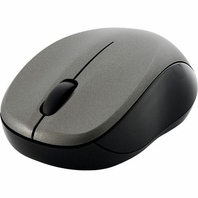 Compatible with Mac and Windows platforms  Plug-and-forget nano receiver connects mouse to computer  2.4Ghz wireless connection for lag-free performance  Blue LED technology allows for use on virtually any surface with precision and control  Ergonomic design and comfort grip for ease-of-use  1-year limited warranty  Truly silent mouse featuring Silent Technology, silent click switches, and rubber covers