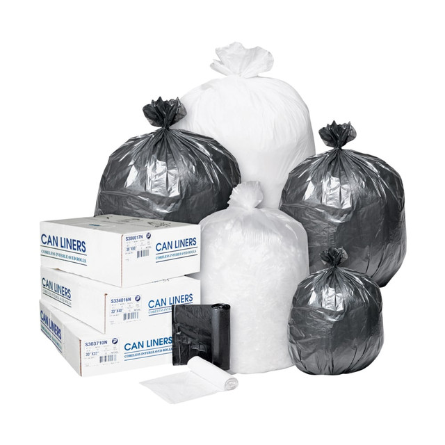 Designed for durability and convenience  Made of Formosa resins for durability.  Star-sealed bottom distributes weight evenly to hold heavier loads. Creates a seal up to 8 times stronger than the film itself.  Clamshell box with E-Z identification for easy storage and quick retrieval.  Perforated roll simplifies dispensing.