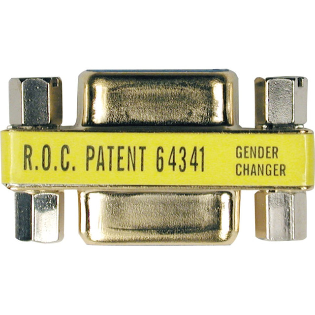 Gold-plated connectors. Gold-plated connectors enhance conductivity and resist corrosion, ensuring stable data transmission over time.  Reliable connection. This adapter features a serial gender changer design, allowing for effective communication between two devices with female 9-pin D-Sub (DB-9) ports.  Versatile compatibility. This adapter is compatible with Mac systems, suitable for various IT setups and configurations.