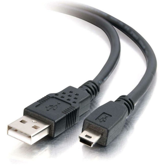 Supports transfer rates up to 480 Mbps  Charge and Sync Cable  USB Type-A 2.0 to USB Mini B Adapter Cable  3.3 ft / 3.3ft / 1m / 1 Meter  USB A to USB Mini B Cable  C2G Lifetime Warranty  C2G 3.3 Foot USB-A to USB Mini-B Cable