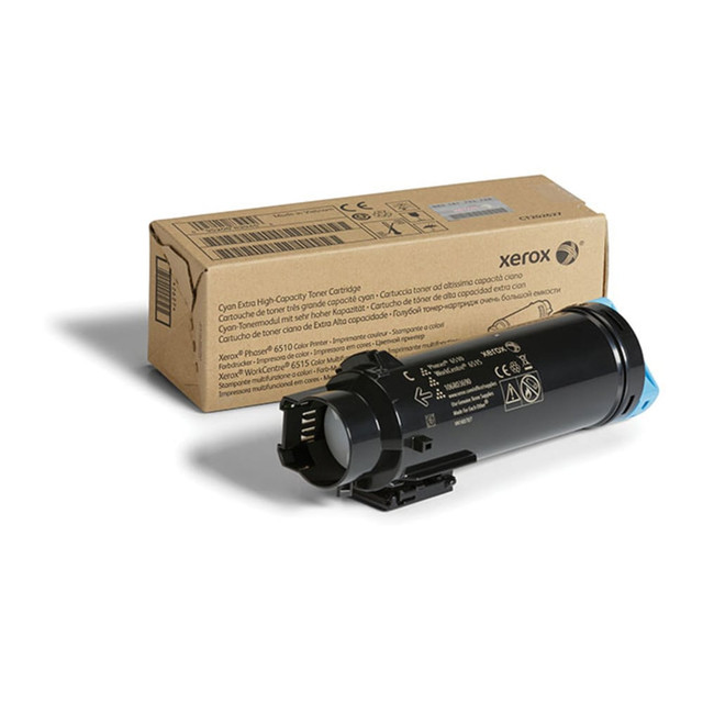 Compatible Xerox models: Phaser:  6510 DN,  6510 DNI,  6510 DNM,  6510 N.   WorkCentre:  6515 DN,  6515 DNI,  6515 DNM,  6515 N.  .  Extra high-capacity toner cartridge is specially formulated and tested to provide the best quality and most reliable printing you can count on page after page.  Perfect for extremely high-volume printing  Specially formulated toner for best image quality  Compatible with Xerox WorkCentre 6515  Also works in Phaser 6510  Reliable printing you can count on page after page  Yields up to 4,300 pages.  Helps Avoid Waste - Designed for extended use, helping reduce or eliminate material use and potentially save money.  Recycling solution - designed to encourage recycling, helping you divert materials from landfill.