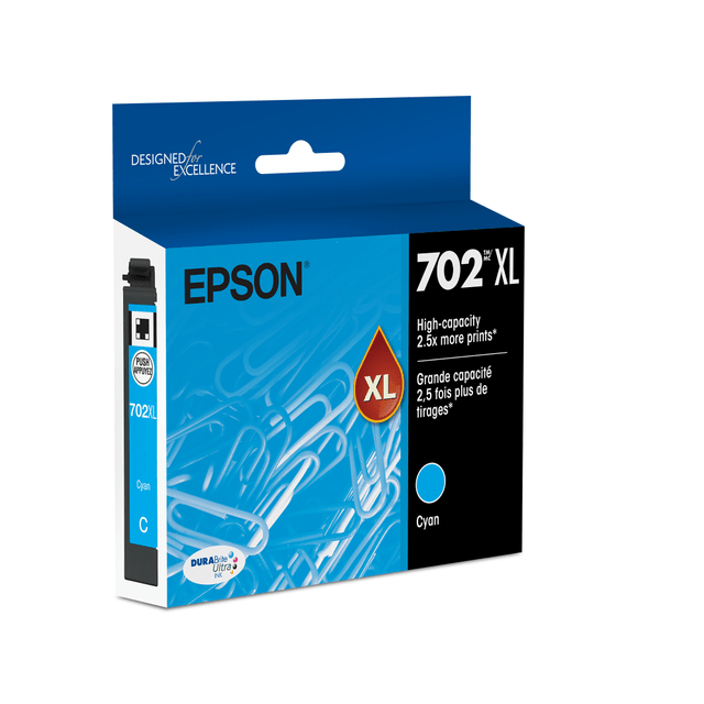 Compatible Epson models: WorkForce:  Pro WF-3720,  Pro WF-3730,  Pro WF-3733.  .    Utilizes inkjet print technology for maximum printing efficiency with added productivity  Boost your investments with high yield. Enjoy premium quality at a low price.  Features Cyan print color offers feasibility and convenience of selecting desired colors  Ink Cartridge offers maximum printing efficiency with added usability  Yields up to 950 pages.  DURABrite Ultra Ink produces prints that look brilliant on both plain and glossy photo paper.  Worry-free handling - smudge, fade and water resistant prints.  Helps Avoid Waste - Designed for extended use, helping reduce or eliminate material use and potentially save money.  Recycling solution - designed to encourage recycling, helping you divert materials from landfill.