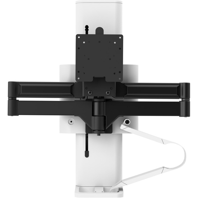 Sustains a maximum load capacity of 21.61 lb  Supports the screen size of 38in  Ergonomic feature for maximum efficiency and convenience  Desk Desk Mount takes up far less physical space, thus providing maximum space efficiency