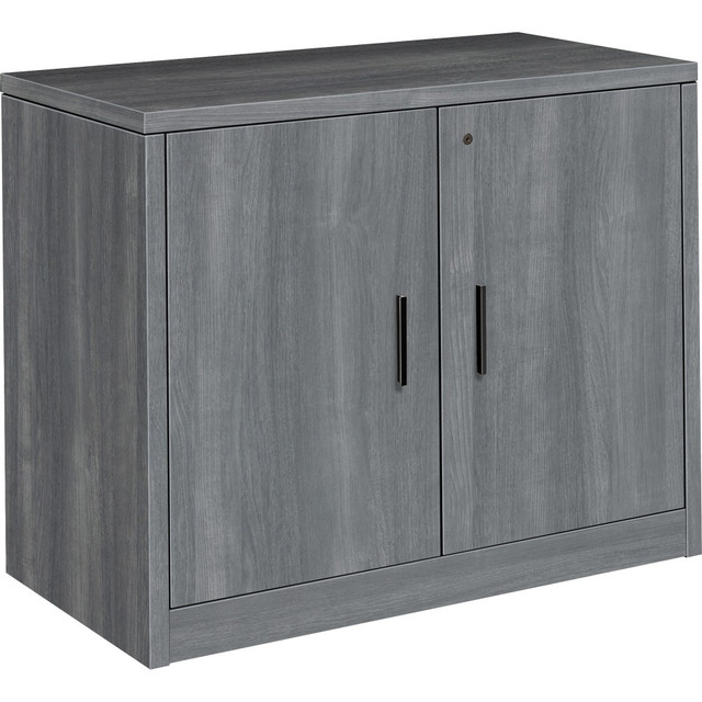 Create extra space in your office with a HON 10500 Series Cabinet. Its durable construction is resistant to scratches and stains for a long-lasting professional look. Keep all of your necessary supplies, books and paperwork carefully stored away in this handsome piece.  Laminate construction.  Rolling design.  Save time - no assembly required.  Backed by The HON Full Lifetime Warranty.  This product is heavy and/or oversized and may need more than one person to handle.