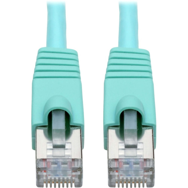 Superior connectivity. Featuring male RJ-45 connectors on both ends, the cable ensures a secure and reliable connection between devices, supporting seamless data transfer and communication.  PoE ready. Power over Ethernet (PoE) ready, this cable simplifies the deployment of network devices by transmitting both power and data through a single cable, eliminating the need for additional power supplies.  Enhanced durability. Constructed with high-quality PVC jacket and stranded wire, this Ethernet cable is designed to withstand daily use while maintaining flexibility and ease of handling.  Wide temperature range. Designed to operate efficiently in a broad range of temperatures, from -10  deg.C to 50  deg.C, ensuring reliable performance in various environmental conditions.  Advanced shielding. Equipped with RFI/EMI shielding and minimized Near-End Crosstalk (NEXT), the cable offers exceptional signal integrity, reducing interference and boosting performance in demanding network environments.