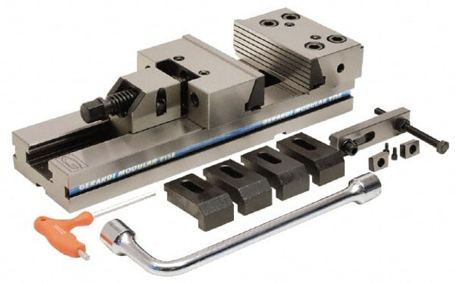 Gerardi 3.05.30000 Modular Vise: 8'' Jaw Width, 11.81'' Max Jaw Capacity