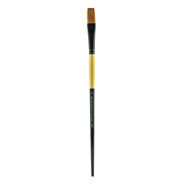 High-quality synthetic brush  Designed to satisfy high-performance demands.  Specially shaped brush provides optimal use.  For with oil or acrylic paints.  Contains Recycled Content - See Specs for Details.