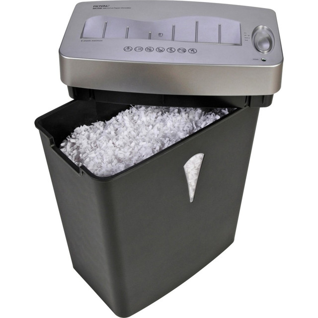 No matter what you need to get rid of, this micro-cut shredder does it securely. The machine features a media destroyer and a 5-sheet capacity, so you can quickly dispose of sensitive papers and more.  4 gal waste bin capacity, sufficient for convenient collection of shredded papers.  Cuts and transforms the confidential documents into micro pieces, a completely unreadable condition.  5 Per Pass shred capacity - Saves time by passing ample amount of sheets in one go
