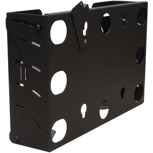 Can withstand a maximum weight of 125 lb  Compatible with the screen size of 40in  Built with steel product material to offer usage dependabilty and durability, ensuring prolonged use  Wall Mount offers maximum mounting efficiency with added usability