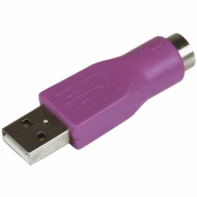 1x USB "A" Male connector  1x PS/2 6-pin Mini-DIN Female connector