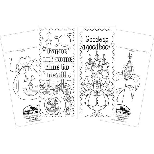 Little readers will love creating and using a handmade masterpiece bookmark  Bookmarks help students keep their place when reading.  Durable cardstock makes decoration simple. Kids can grab color pencils, crayons, glitter and glue to create a style as unique as they are.  60-pack includes 30 each of 2 creative designs.