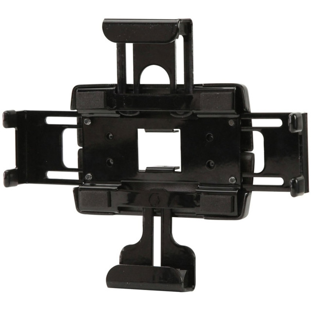 Easily attaches to any 75 &times; 75mm VESA mount  Cradle provides adjustable height and width, providing a universal fit for most tablets  Theft-resistant security kit available  Stylish cover for complementary aesthetics