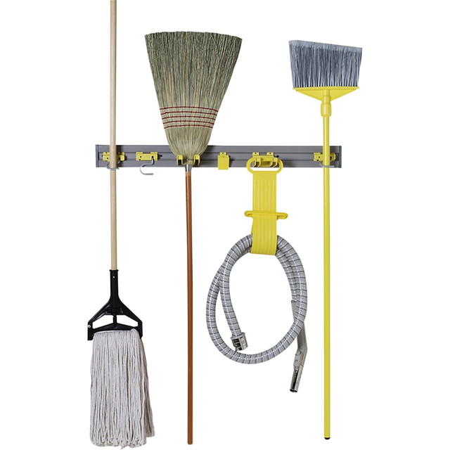 Also includes a carry sling  Includes 3 S-hooks to fit 1-1/4in diameter handles  Deep double hooks afford easy accessibility  Included clip holder for work notes and instructions  Helps increase productivity and efficiency through better tool storage and access