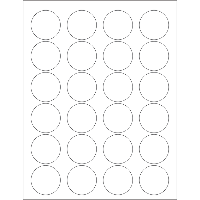 Design your own shipping or product labels, print with your laser printer and apply - its that easy! These laser labels offer a firm hold on smooth metal, glass or wood surfaces, so theres no need to worry about loose edges.  Compatible with most laser printers, so you can quickly create custom labels.  Permanent adhesive holds strong on most smooth surfaces, including paper, metal, plastic, glass, wood and corrugated materials.  A simple way to create personalized product or mailing labels.