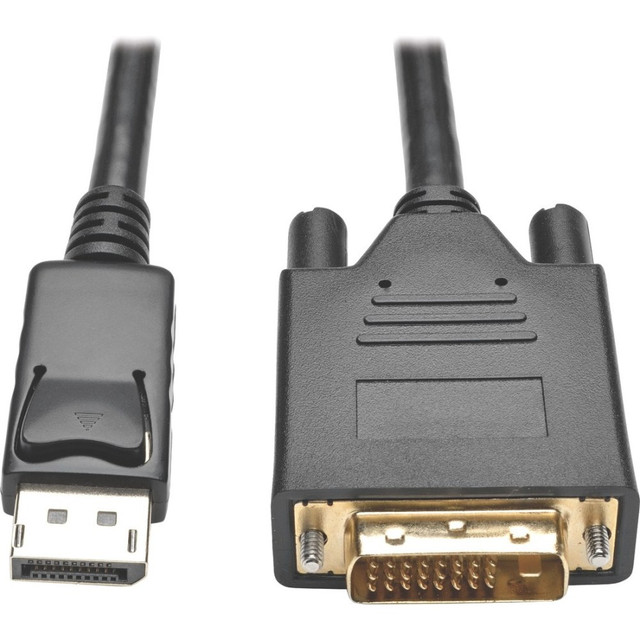 Secure Design. The latched connectors help ensure that the adapter stays securely connected, minimizing accidental disconnections and providing reliability during use.  Robust Connectivity. This adapter features a 20 pin DisplayPort on one end and a 24+1 pin digital DVI on the other, allowing seamless connection between diverse devices.  Enhanced Signal Integrity. With dual link TMDS technology, this adapter cable supports high-resolution displays, delivering excellent image quality and performance.