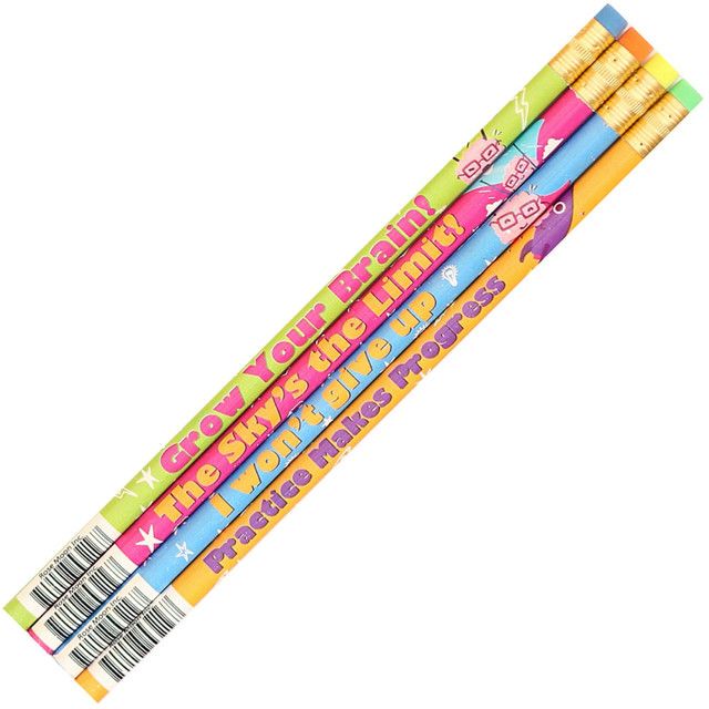Moons HB #2 pencils are made from real wood. They sharpen easily, write smoothly, and have high quality durable erasers.  Pencils use standard HB lead, equivalent to a #2 wood case pencil.  Fun multicolor designs.  PMA certification for pencils signifies that pencils are free from harmful levels of toxic substances. For detailed information see www.pencilsandpens.org/pencil_certification_program.php.