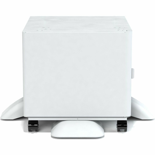 Wheels feature offers a dependable security solution  Beautiful white color enriches the appearance  Printer Stand allows quick and easy retrieval of your items with better organizing and feasible mounting