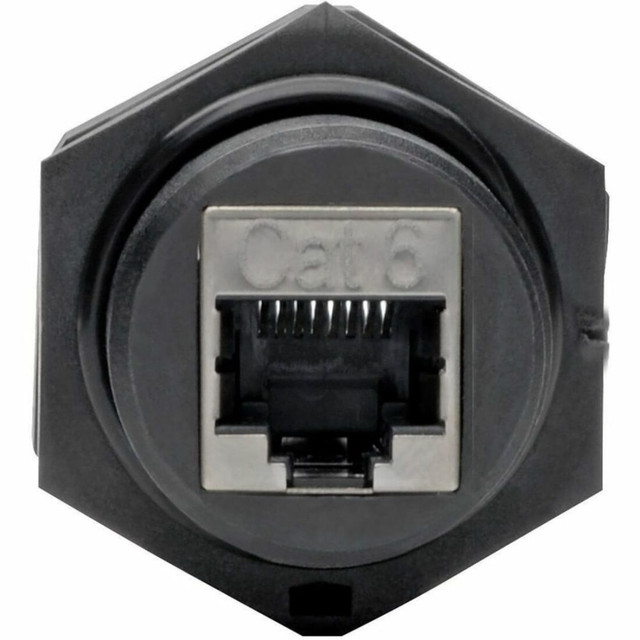 Robust outdoor protection. With an IP68 rating, this coupler offers protection against dust and water, making it suitable for harsh outdoor installations.  Easy installation. The modular insert design allows for straightforward setup, ensuring that users can quickly get systems operational without extensive tools.  Reliable connectivity. The RJ45 Bulkhead Coupler provides dependable connections between two Cat5/Cat6 cables, ensuring efficient data transfer in various environments.  Compliance assurance. The TAA compliance of this product ensures adherence to procurement standards, ideal for use in military and government projects.  Noise reduction technology. Engineered to minimize signal interference, this coupler enhances overall network performance and reliability.