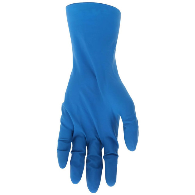 MCR Safety 5049S Disposable Gloves: Small, 11 mil Thick, Latex, Medical Grade