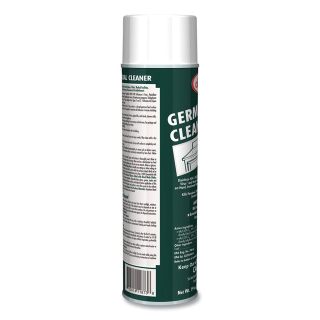 PLZ CORP Claire® 873 Germicidal Cleaner, Floral Scent, 19 oz Aerosol Spray, Dozen