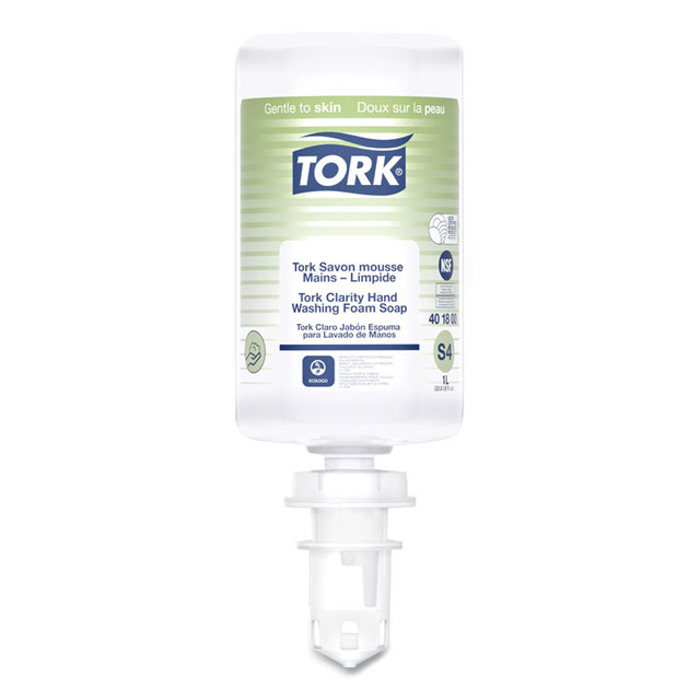 SCA TISSUE Tork® 401800 Clarity Hand Soap, Unscented, 1 L Refill, Clear, 6/Carton