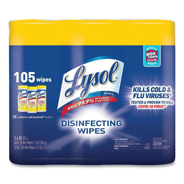 Lysol RAC82159PK Disinfecting Wipes: