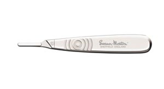 Cincinnati Surgical Company  07SM6B-S Surgical Handle, Stainless Steel, Fits Blades 18-27, Size 6 (DROP SHIP ONLY)