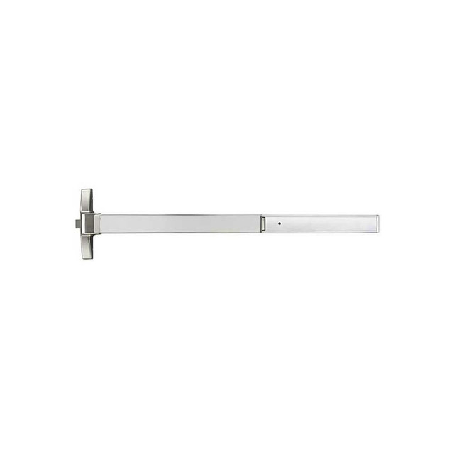 Marks USA M8800-36-32D Push Bars; Material: Stainless Steel; Brass; Aluminum ; Locking Type: Exit Device Only ; Finish/Coating: Satin Stainless Steel ; Maximum Door Width: 36 ; Minimum Door Width: 36 ; Fire Rated: No