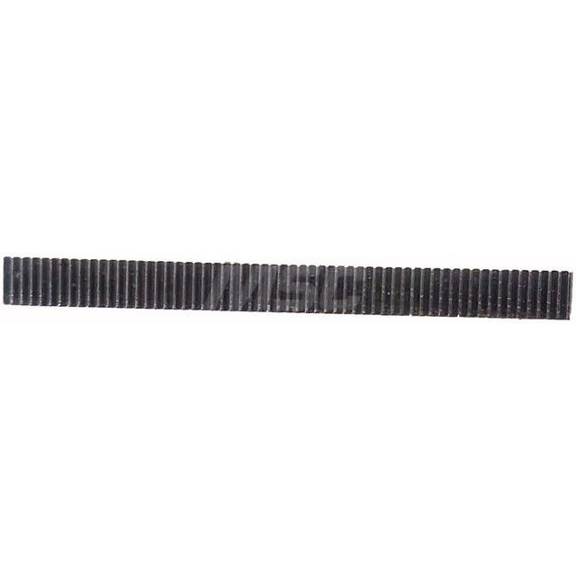 Worcester Gears&Racks S2500242048HR Gear Rack: Square, 1/4" Face Width, 20 &deg; Pressure Angle