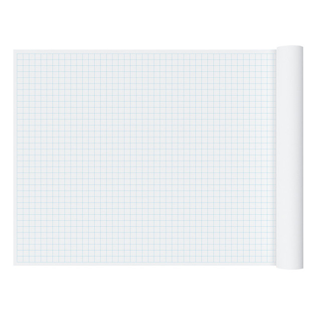 GEYER INSTRUCTIONAL PRODUCTS Geyer Instructional Products 1" Graph Paper Roll, 36" x 120", Blue