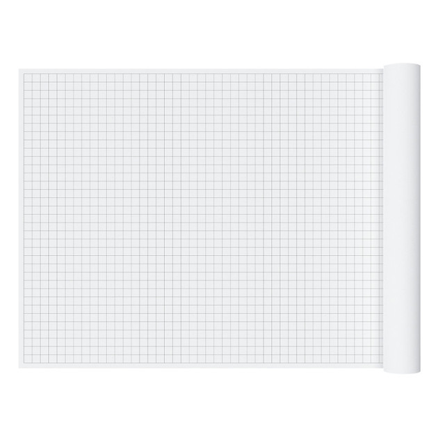 GEYER INSTRUCTIONAL PRODUCTS Geyer Instructional Products 1" Graph Paper Roll, 36" x 120", Black