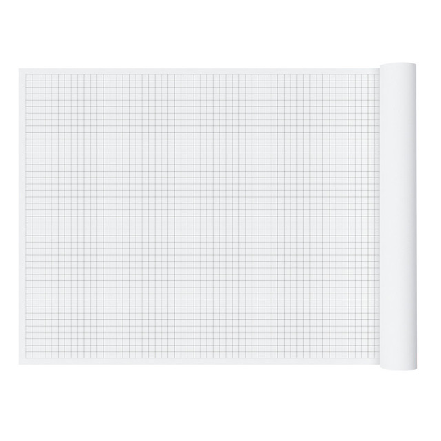 GEYER INSTRUCTIONAL PRODUCTS Geyer Instructional Products 2cm Graph Paper Roll, 36" x 120", Black