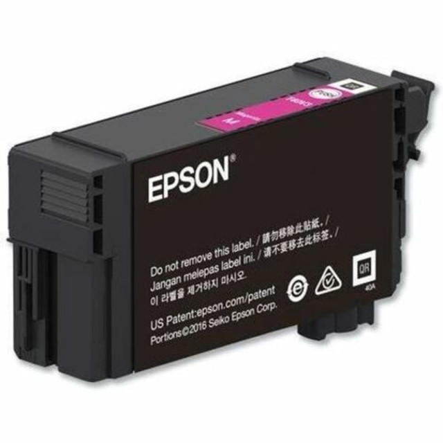 Compatible Epson models: SureColor:  T2170,  T3170,  T3170M,  T5170,  T5170M.  .    Utilizes inkjet print technology for maximum printing efficiency with added productivity  Rely on a better value for frequent printing with standard yield  Features Magenta print color for reliable, productive, and desired results with added usability  Ink Cartridge offers maximum printing efficiency with added usability  Recycling solution - designed to encourage recycling, helping you divert materials from landfill.