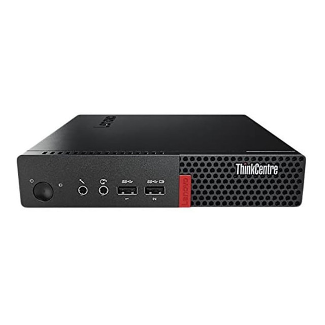 For high-performance computing solutions, choose the Lenovo ThinkCentre M910q Refurbished Tiny PC. The M910q Refurbished Tiny PC offers optimized processing performance as it incorporates the power and efficiency of Intel Core i5-7500T 2.7GHz processor and 16GB of DDR4 RAM. This super small be efficient is perfect to use as a workstation or a stand-alone machine if you wish. Saving the necessary files, documents, and other important data is easy with its fast 500GB M.2 NVMe solid state drive. In addition, the PC also has a built-in wireless card out of the box, allowing effortless connection to the web. This PC also Features Bluetooth capability. Furthermore, this very reliable Tiny computer with Windows 10 Professional 64bit lets you access online contents without any flaw thanks to its Gigabit Ethernet. The Lenovo ThinkCentre M910q Refurbished Tiny PC with a 1 year limited warranty from refurbisher is your ideal computing machine.  Intel Core i5-7500T 2.7GHz processor inside  16GB RAM Memory, Expandable to 32GB (extra memory sold separately)  You will have plenty of storage with a 500GB M.2 NVMe Solid State Drive  Intel HD Graphics 630 inside  This desktop PC has versatile input capability with 6 x USB 3.0, audio ports, 2 x DisplayPort, RJ-45 ports  Features Internal Wireless-AC (802.11ac) technology cable-free networking or just connect to your broadband simply through the 10/100/1000 Ethernet port  This PC also Features Bluetooth capability.  Comes with a New black generic 107 key USB keyboard and mouse  Windows 10 Professional 64bit Operating System installed  Backed by a 1 Year Limited Warranty from Refurbisher  Intel, the Intel logo, and other Intel marks are trademarks of Intel Corporation or its subsidiaries. Other names and brands may be claimed as the property of others.  Backed by the refurbishers 1-year limited warranty.  Refurbished - a quality product restored and ready for re-use, helping you save resources, reduce waste, and potentially save money. Complies with the manufacturer"s original specifications.