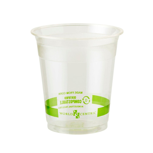 Keeping your office breakroom stocked with cold cups can help reduce the mess left by cups and mugs in the sink. These cups are a great way to enjoy a quick sip of water by the cooler while chatting with colleagues.  Made of Ingeo PLA, which is as light and strong as plastic.  7 oz capacity allows you to enjoy a refreshing break with a cool drink.  Best for beverages under 110 deg. Fahrenheit.  Should be stored out of direct sunlight and away from heat and hot surfaces.  Eco-conscious choice - has one or more meaningful eco-attributes or eco-labels.  Plant-based content - made using tree-free agricultural products or by-products, helping you support innovative use of plants while reducing use of forests or other resources.