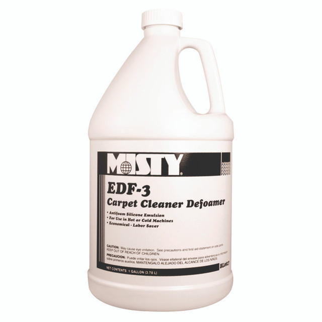 ZEP INC. Misty® 1038773 EDF-3 Carpet Cleaner Defoamer, 1 gal Bottle, 4/Carton