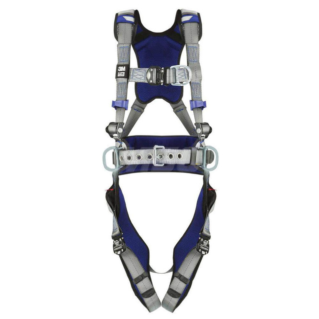 DBI-SALA 7012817848 Fall Protection Harnesses: 420 Lb, Construction Style, Size Large, For Climbing & Positioning, Back Front & Hips