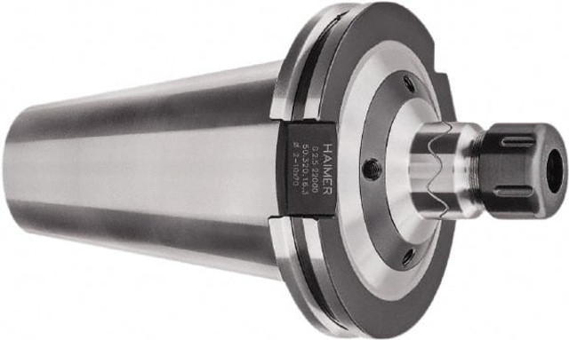 HAIMER 50.721.32.3 Collet Chuck: 0.125 to 0.75" Capacity, ER Collet, Taper Shank