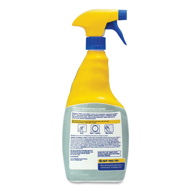 ZEP INC. Commercial® ZU50532CT Fast 505 Cleaner and Degreaser, 32 oz Spray Bottle, 12/Carton