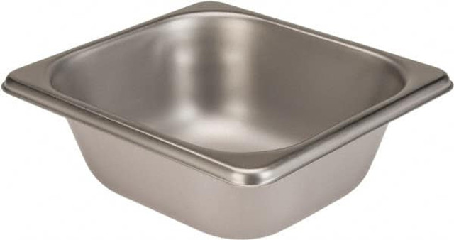 VOLLRATH SMVOL30622 Food Pan Container: Stainless Steel, Rectangular