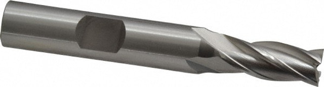 OSG 5400400 Square End Mill: 5/16'' Dia, 3/4'' LOC, 3/8'' Shank Dia, 2-1/2'' OAL, 4 Flutes, Cobalt