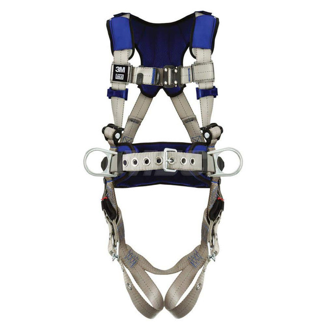 DBI-SALA 7012817596 Fall Protection Harnesses: 420 Lb, Construction Style, Size X-Large, For Construction & Positioning, Back & Hips