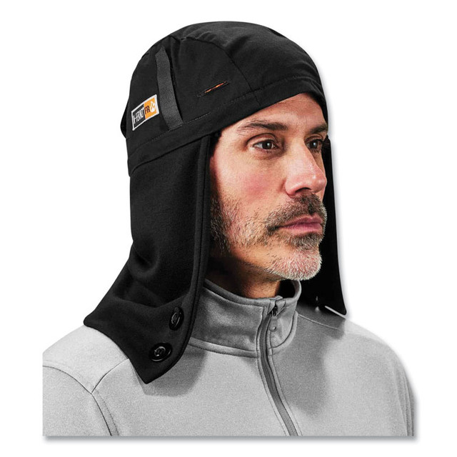 TENACIOUS HOLDINGS, INC. ergodyne® 16885 N-Ferno 6885 2-Layer FR Zip-Off Winter Liner, Modacrylic Cotton, One Size Fits Most, Black