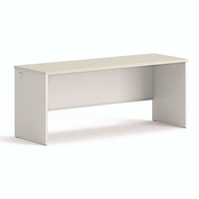 HON COMPANY 38925B9Q 38000 Series Desk Shell, 72" x 24" x 30", Light Gray/Silver