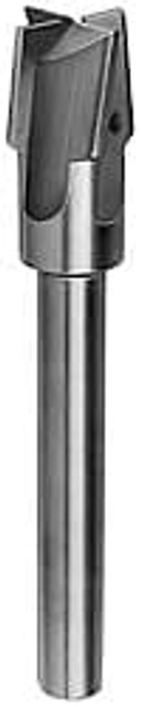 MSC MIT-435-12 19/32" Diam, 1/2" Shank, Diam, 4 Flutes, Straight Shank, Interchangeable Pilot Counterbore