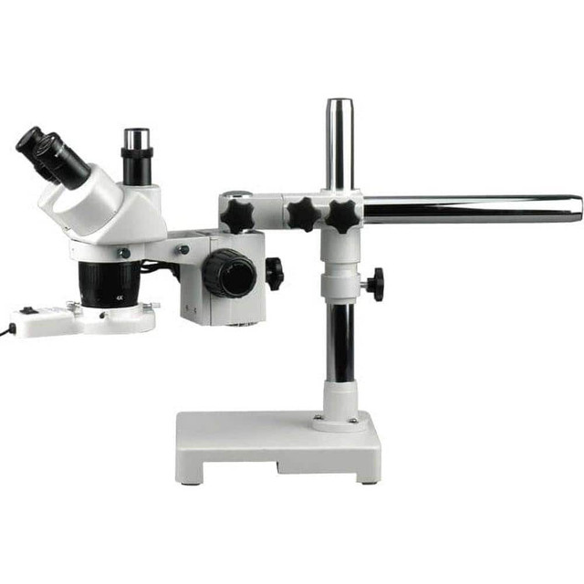 AmScope SW-3T24X-FRL Microscopes; Microscope Type: Stereo ; Eyepiece Type: Trinocular ; Image Direction: Upright ; Eyepiece Magnification: 10x
