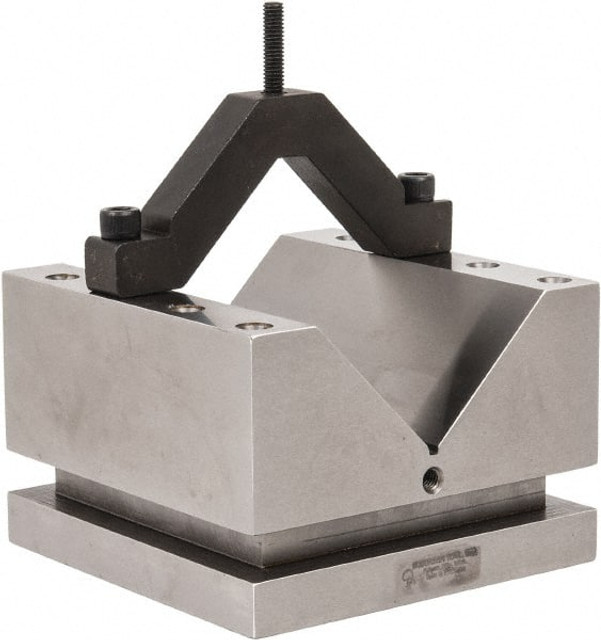 Suburban Tool VB466 V-Block: 4-3/8" Max Capacity, 90° V Angle