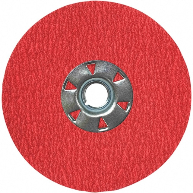 VSM 149528 Fiber Disc: 7" Disc Dia, 7/8" Hole, 100 Grit, Ceramic