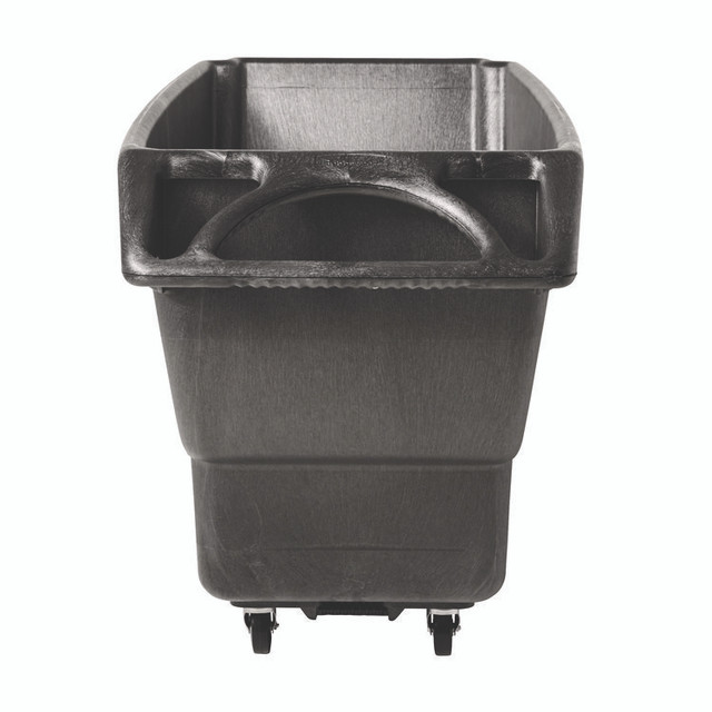 RUBBERMAID COMMERCIAL PROD. 1013 BLA 0.75 cu yd Structural Foam Tilt Truck, Standard Duty, 1,000 lb Capacity, Black
